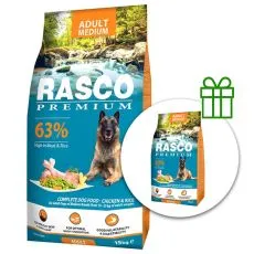 RASCO PREMIUM Adult Medium 15+3 kg ZDARMA