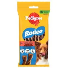 Pedigree Rodeo pochoutka pro psy s hověz&iacute;m 7 ks / 123 g