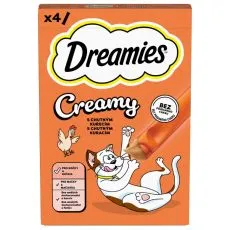 Dreamies Creamy s kuřec&iacute;m 4 x 10 g