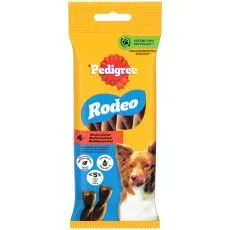 Pedigree Rodeo pochoutka pro psy s hověz&iacute;m 4 ks / 70 g