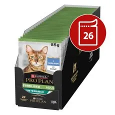 PRO PLAN Sterilised Maintenance kapsička pro kočky kr&aacute;l&iacute;k v om&aacute;čce 26 x 85 g