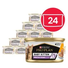 PRO PLAN Kitten Healthy Start pa&scaron;tika pro koťata s kuřetem 24 x 85 g