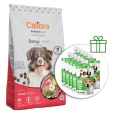 Calibra Dog Premium Line Energy Beef 12 kg + 10 x pamlsky ZDARMA