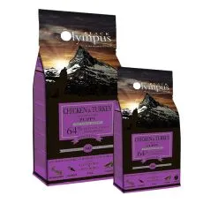 Black Olympus Puppy Maxi Chicken & Brown Rice 12 kg + 2 kg ZDARMA
