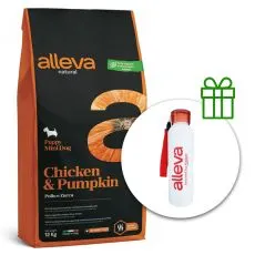 Alleva NATURAL dog chicken & pumpkin puppy mini 12 kg + termol&aacute;hev ZDARMA