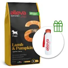 Alleva NATURAL dog lamb & pumpkin puppy all breeds 12 kg + termol&aacute;hev ZDARMA