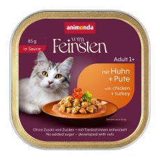 Animonda Vom Feinsten Adult - Kuřec&iacute; a krůt&iacute; v om&aacute;čce 85 g