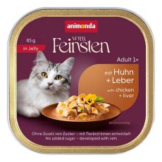 Animonda Vom Feinsten Adult - Kuře a j&aacute;tra v žel&eacute; 85 g