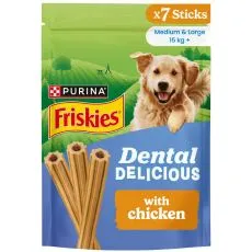 Friskies Dental Delicious pamlsky pro psy M 200 g