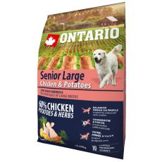 ONTARIO Senior Large – chicken & potatoes 2,25 kg