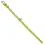 Sv&iacute;t&iacute;c&iacute; kožen&yacute; obojek s hvězdičkami, zelen&yacute; 30 - 39 cm, 20 mm