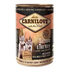 Carnilove Wild Meat Salmon & Turkey for Puppies 400 g