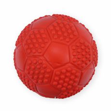 Gumová hračka pro psy – pískací míč, 7 cm