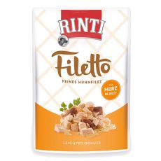 Kapsička RINTI Filetto kuře + kuřecí srdce, 100 g