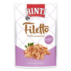 Kapsička RINTI Filetto kuře + šunka, 100 g