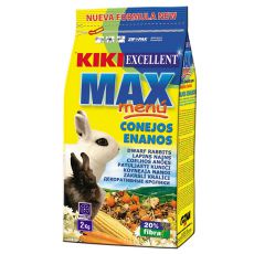 KIKI EXCELLENT MAX MENU – krmivo pro trpasličí králíky, 2 kg