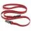 Vod&iacute;tko pro psa Daytona nylonov&eacute;, červen&eacute; &ndash; 1,2-2 m/20 mm