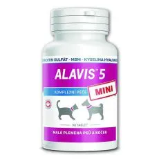 ALAVIS 5 MINI Kloubn&iacute; př&iacute;pravek pro psy a kočky &ndash; 90 tbl