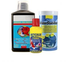 Jezírko - úprava vody