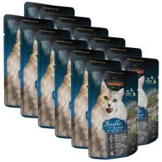 Kapsička Leonardo pstruh a &scaron;anta kočič&iacute; 12 x 85 g