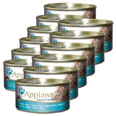 Applaws Kitten - konzerva pro koťátka s tuňákem, 12 x 70g