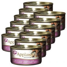 Applaws Cat - konzerva pro kočky s makrelou a sardinkami, 12 x 70g