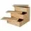 Dřevěn&eacute; schody Pet Stairs 40 x 38 cm, natural