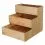 Dřevěn&eacute; schody Pet Stairs 40 x 38 cm, natural