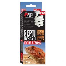 Žárovka REPTI PLANET Repti UVB 15.0 Extra Strong 26 W