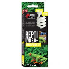 Žárovka REPTI PLANET Repti UVB 2.0+ Rainforest 26 W