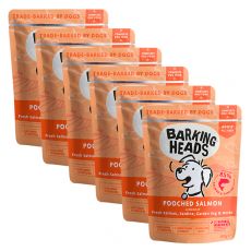 BARKING HEADS Pooched Salmon GRAIN FREE 6 x 300 g