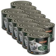 Konzerva pro kočky Leonardo, kachna 12 x 200 g