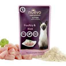 Kapsička NUEVO CAT Kitten Poultry & Rice 85 g