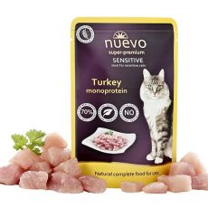Kapsička NUEVO CAT Sensitive Turkey Monoprotein 85 g
