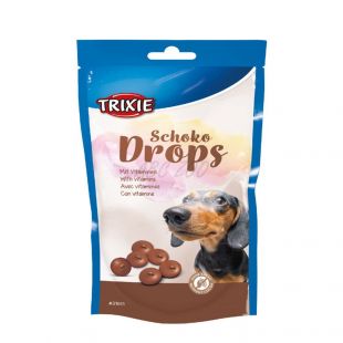 Trixie Schoko Drops - čokoládové dropsy - 75 g