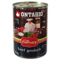 Konzerva ONTARIO Culinary Beef Goulash 400 g