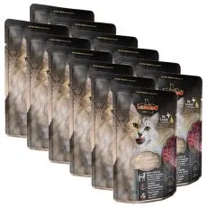 Kapsička Leonardo jehně a brusinky, 12 x 85 g