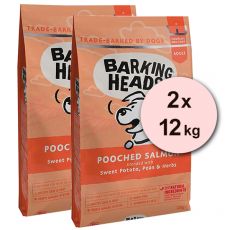 BARKING HEADS Pooched Salmon ADULT 2 x 12 kg