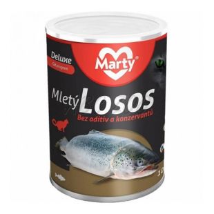 Konzerva pro kočky MARTY Deluxe Minced Salmon 400 g