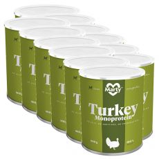Konzerva MARTY Turkey Monoprotein 12 x 800 g