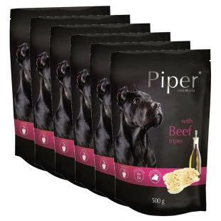 Kapsička Piper Adult s hovězími dršťkami 6 x 500 g
