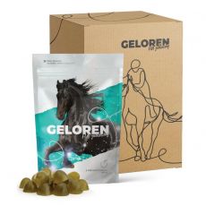 Geloren HA kloubní výživa pro koně jablko 1350 g (3 x 450 g)