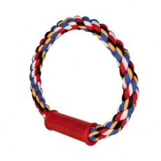 Bavlněný provaz ve tvaru kruhu pro psy - 30 cm