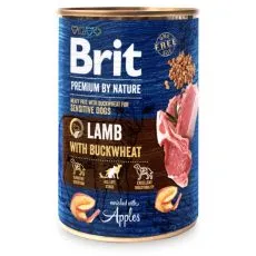 Konzerva Brit premium by Nature Lamb with Buckwheat 400 g