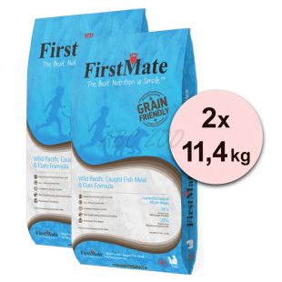 FirstMate Dog Free Fish & Oats 2 x 11,4 kg