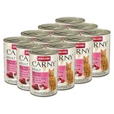 Animonda Carny Adult hověz&iacute;, krůt&iacute; maso a krevety 12 x 400 g