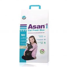 Asan Cat Fresh Blue podestýlka pro kočky 10 l