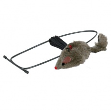 Hračka pro kočky - myš na zárubeň