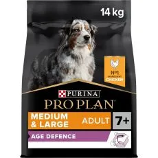 PRO PLAN Medium & Large Adult 7+ Age Defence granule pro psy kuře 14 kg