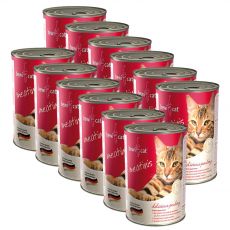 Konzerva BEWI CAT Meatinis DRŮBEŽ 12 x 400 g